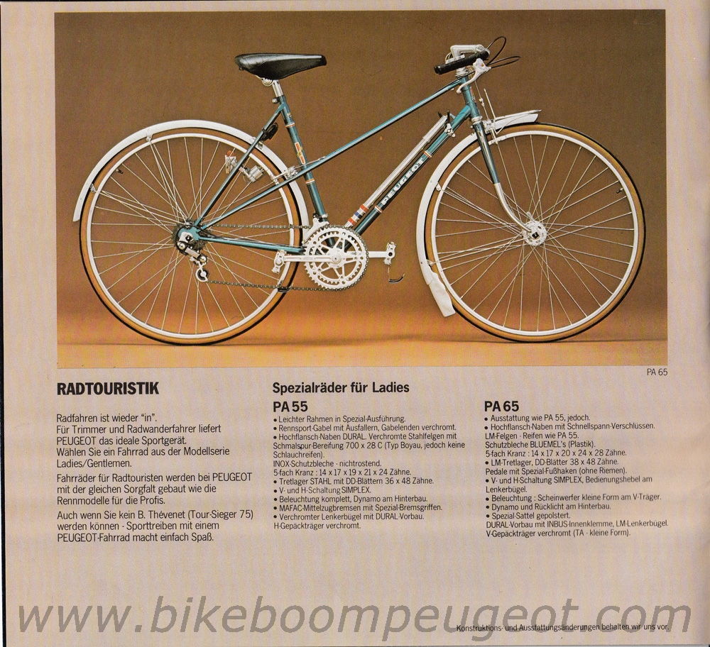 Peugeot 1977 Germany Brochure